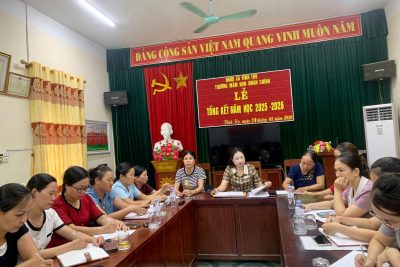 📌 HỌP CÁN BỘ, GIÁO VIÊN, NHÂN VIÊN TRIỂN KHAI NHIỆM VỤ CHUẨN BỊ NĂM HỌC 2026–2027