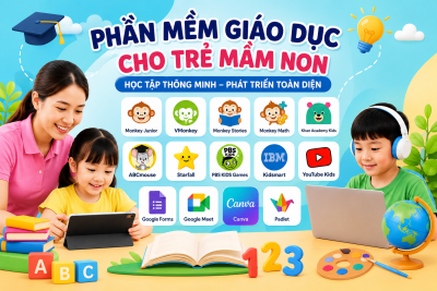PHẦN MỀM, ỨNG DỤNG GIÁO DỤC SỬ DỤNG CHO TRẺ MẦM NON