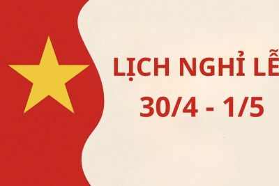 THÔNG BÁO NGHỈ LỄ