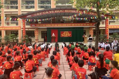 TRẢI NGHIỆM THAM QUAN TRƯỜNG TIỂU HỌC – BƯỚC ĐỆM TỰ TIN CHO TRẺ 5-6 TUỔI